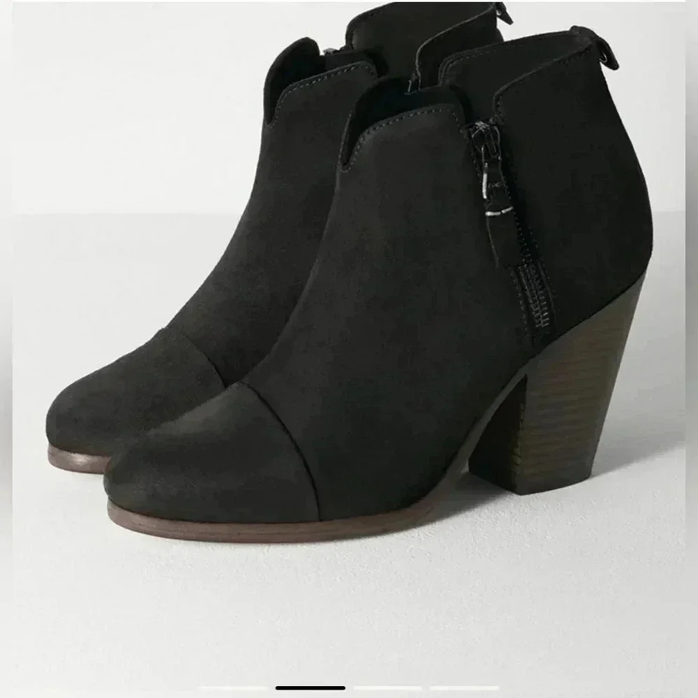 Rag and Bone Margot Boot 39 Asphalt Suede ßize 8